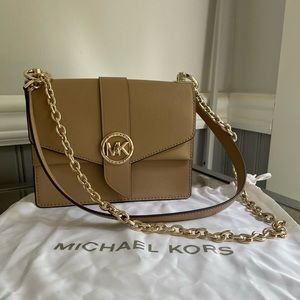 Michael Kors Purse / Tan / Used once lightly